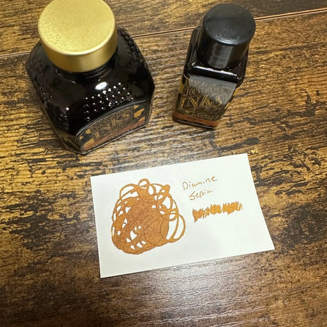 Diamine Sepia Swatch