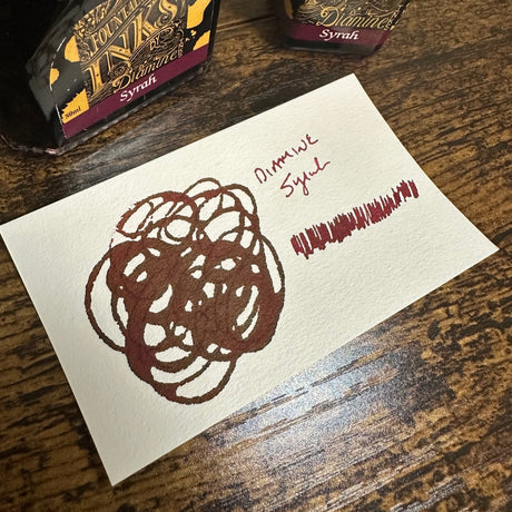 Diamine Syrah Swatch