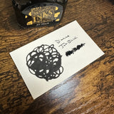 Diamine Jet Black Swatch