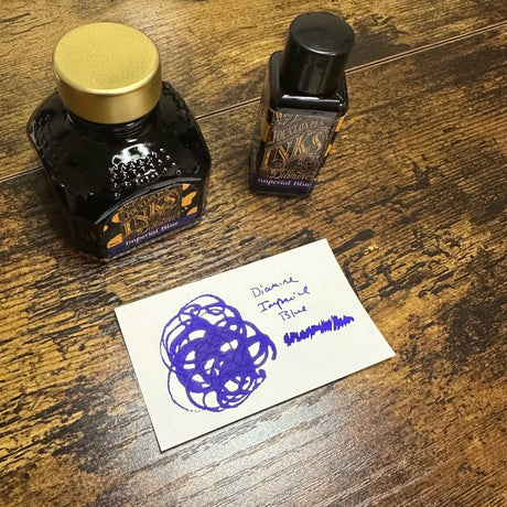 Diamine Imperial Blue Swatch