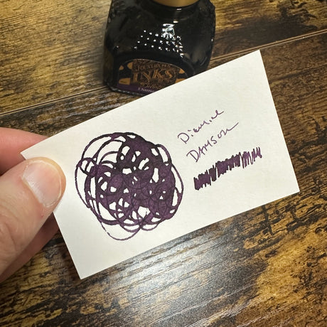 Diamine Damson Swatch