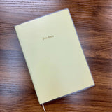 NOLTY PageM Free Lot notebook with pale yellow cover.