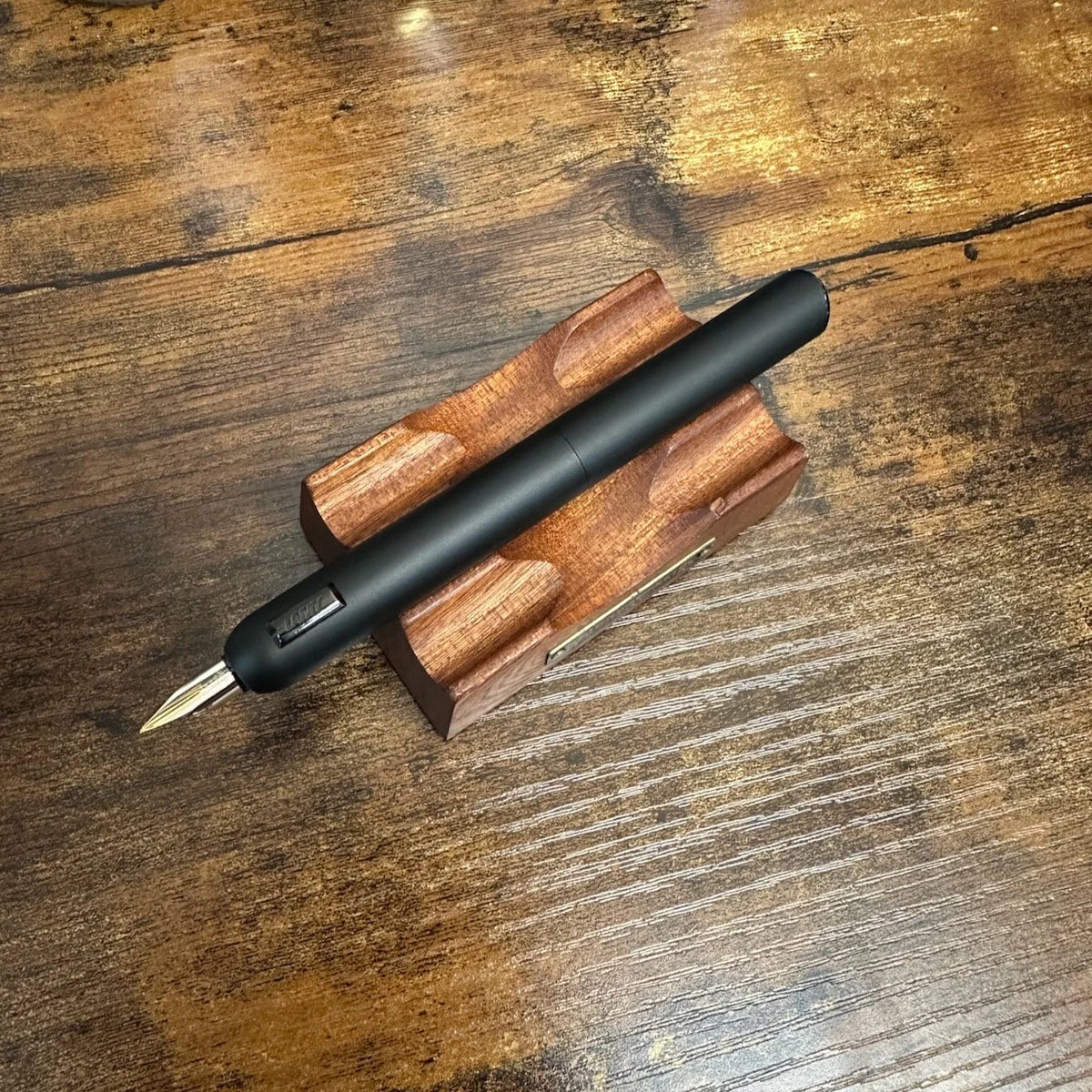 Lamy Dialog CC Fountain Pen Matte Black with Nib Extended