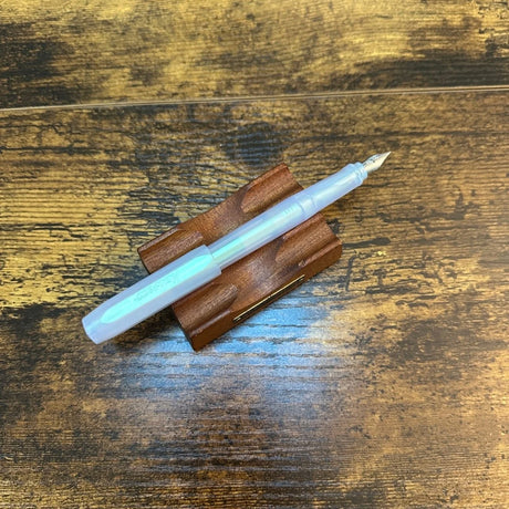 Kaweco Perkeo Fountain Pens Iridescent Pearl Uncapped