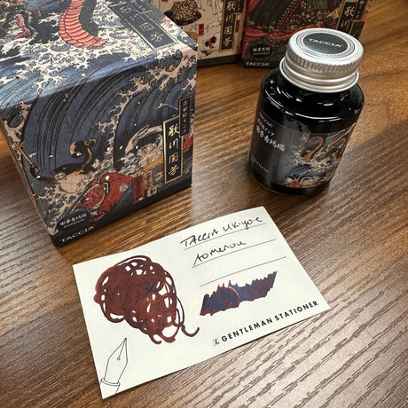 Taccia Ukiyo-e Fountain Pen Ink Series 3 Kuniyoshi Aomenou