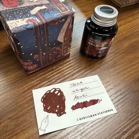 Taccia Ukiyo-e Fountain Pen Ink Series 3 Kuniyoshi Azuki