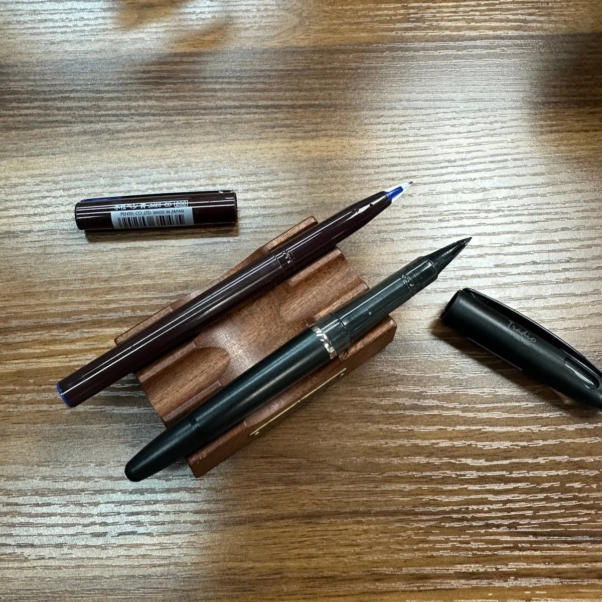 Pentel Tradio and PulaMan Plastic Fountain Pens
