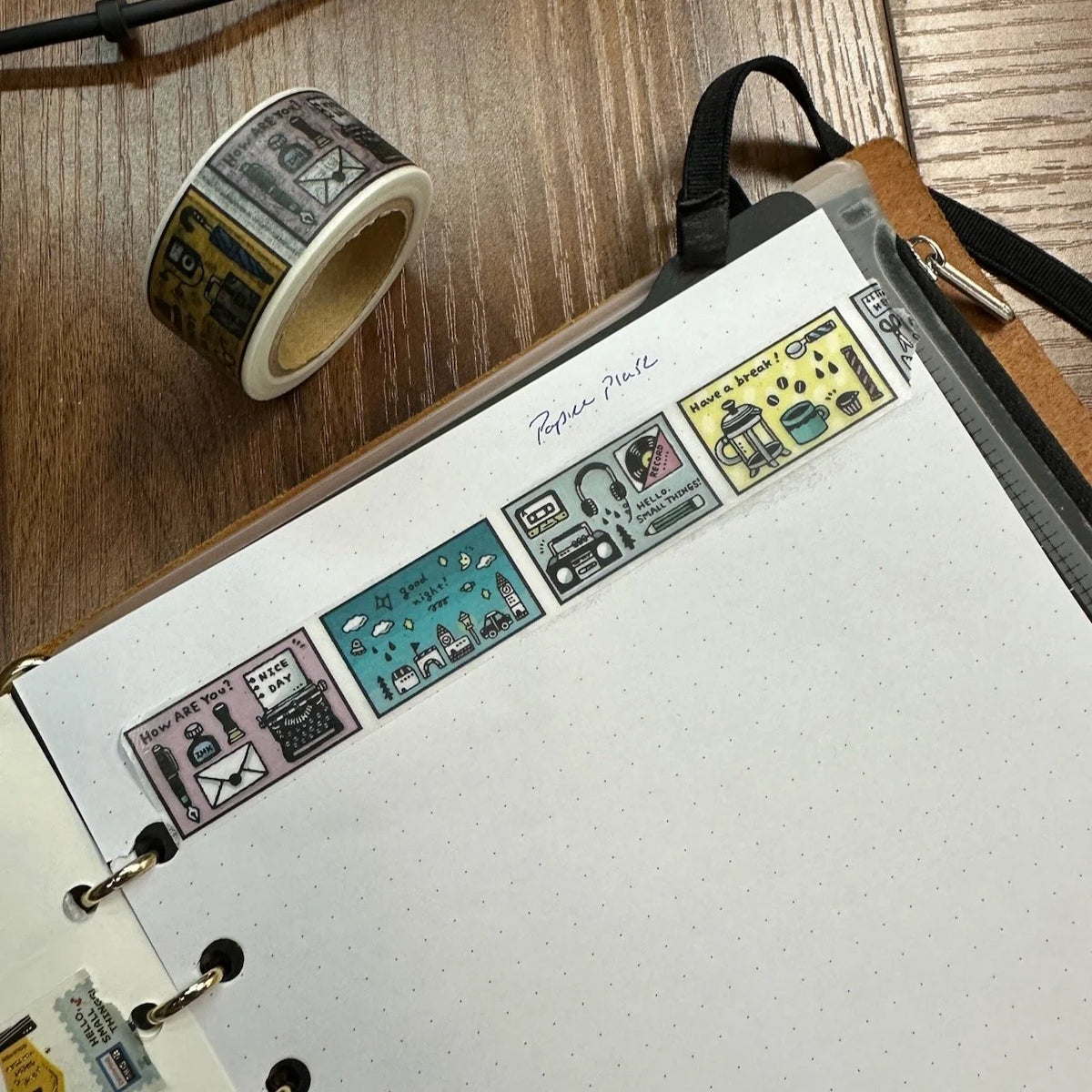 Papier Platz Washi Tapes (Eric Small Things Collaboration)