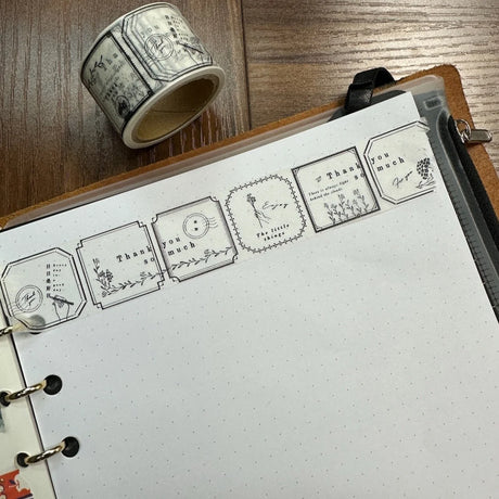 Oeda Letterpress Washi Tapes
