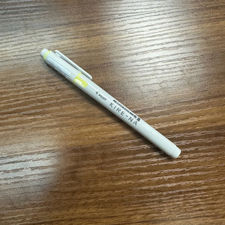 Pilot Kire-Na Double Sided Highlighters Yellow