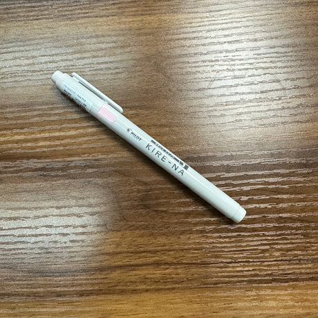 Pilot Kire-Na Double Sided Highlighters Pale Pink