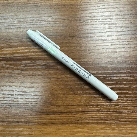 Pilot Kire-Na Double Sided Highlighters Pale Green
