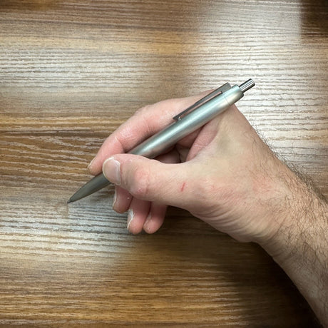 Lamy 2000 Ballpoint Stainless Steel In Hand