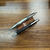 Lamy 2000 Ballpoint Stainless Steel Side by Side with Black Makrolon Version