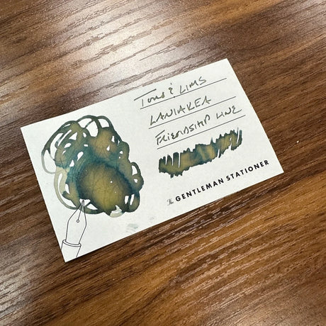 Tono & Lims Friendship Line Deep Field Inks Laniakea Swatch