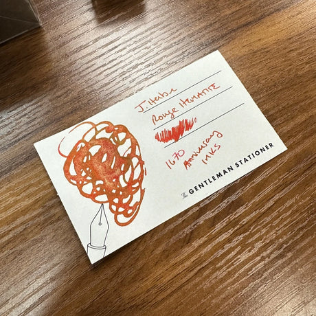 Herbin Fountain Pen Ink / Encres 1670 and 1798 (Shimmer Inks)