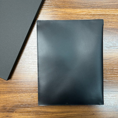Craft Design Technology Leather Clutch Portfolio Black