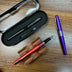 Pilot Metropolitan Fountain Pens DIsplayed on Table Showing Packaging and Nibs