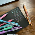 Zebra Sarasa Clip Gel Pens / Milk Line