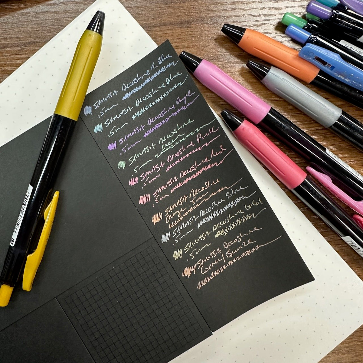Zebra Sarasa Clip Gel Pens / Decoshine Line