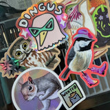 iPaintBirbs Holographic Stickers