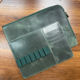 Galen Leather Writer's Bank Bag (A5)