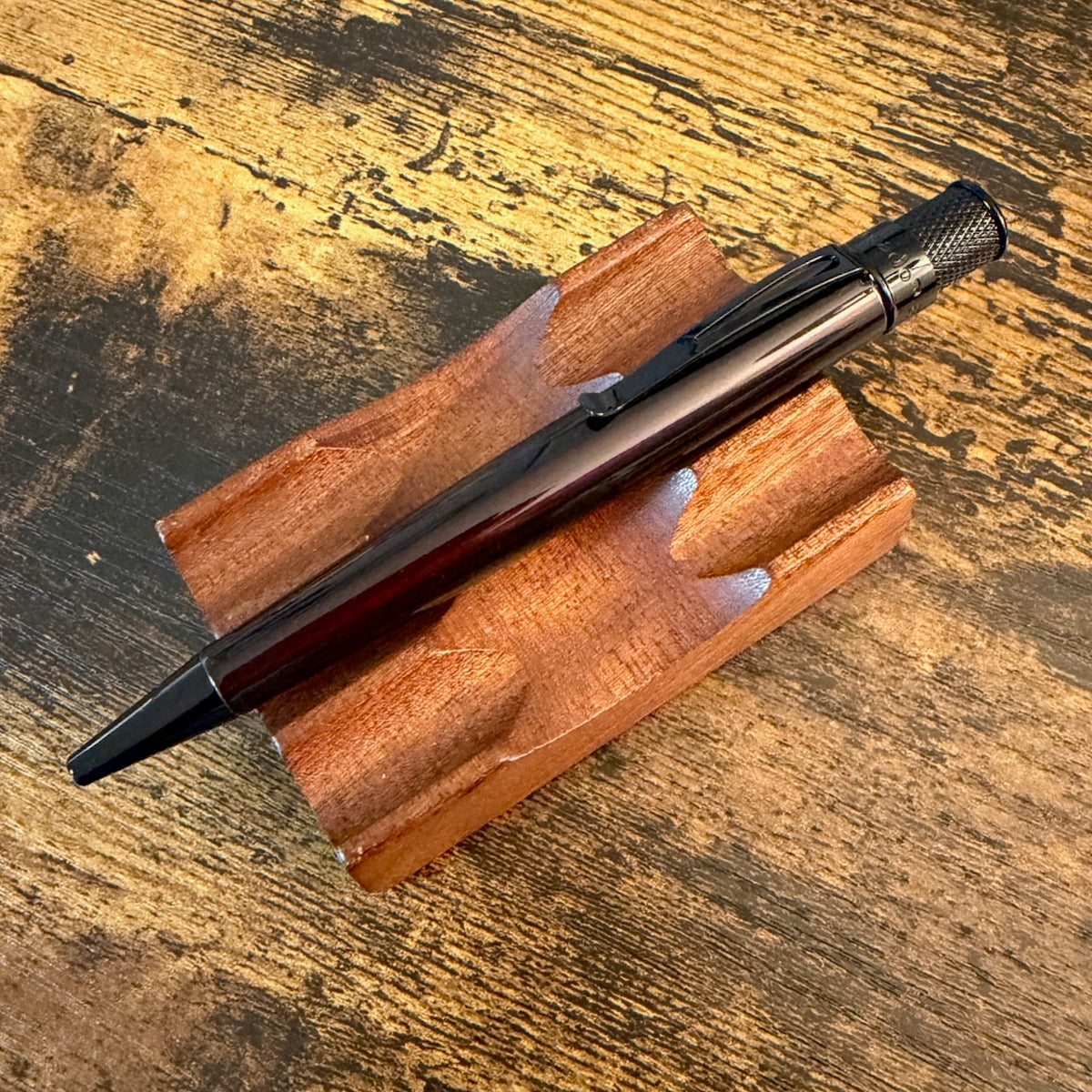 Retro 51 Stealth Lacquer Rollerball Black Cherry