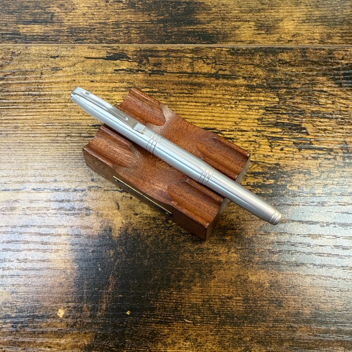 Sunderland MK1 Rollerball Pen Clear Metal Coating 