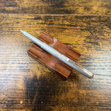 Sunderland MK1 Rollerball Pen Clear Metal Posted 