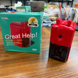 Carl Desktop Plastic Pencil Sharpeners Red with Packaging