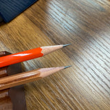 Carl Desktop Plastic Pencil Sharpener Showing Point on Sharpened Pencil