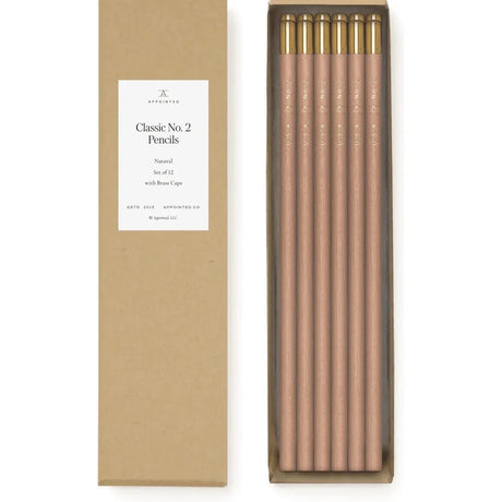 Appointed with Natural Finish Pencils