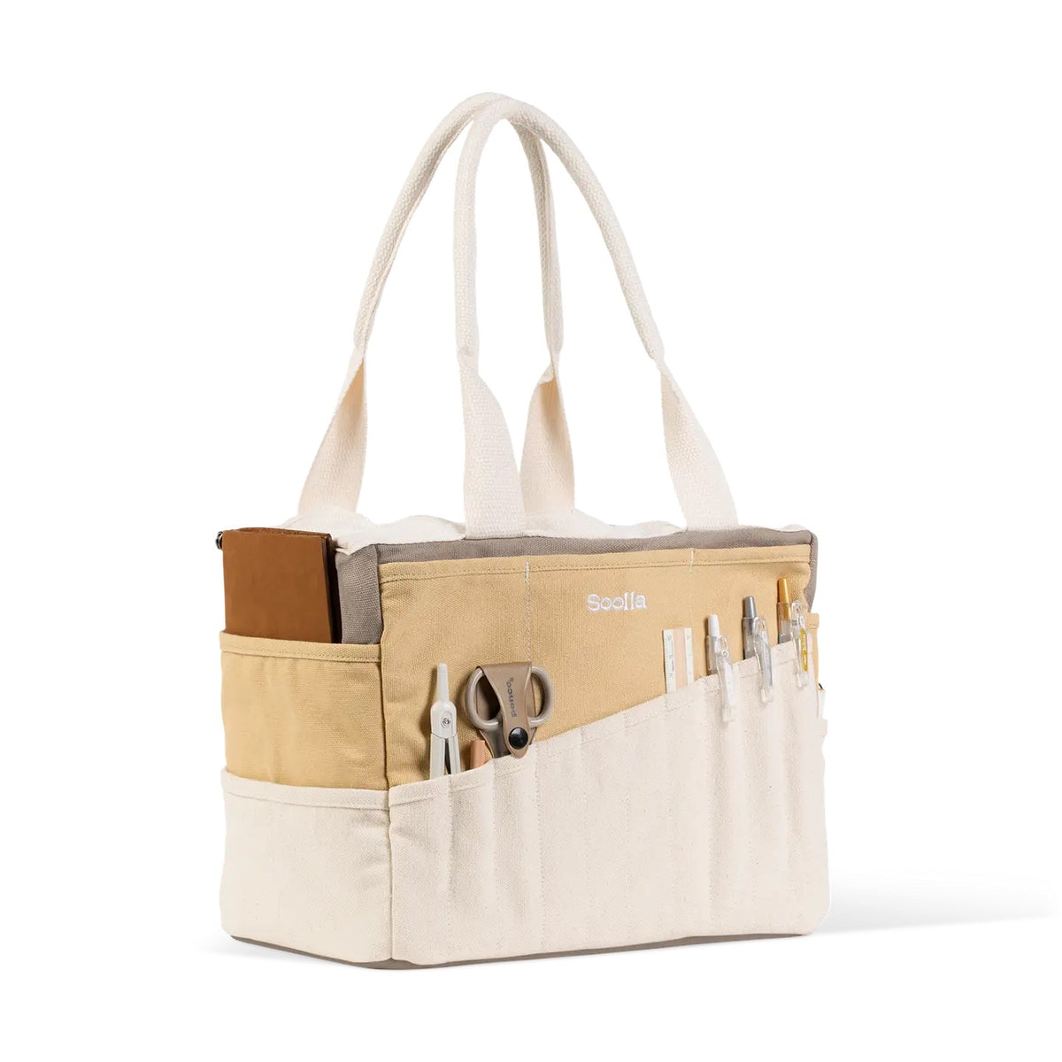 Soolla Studio Artist Bag Driftwood Reverse View