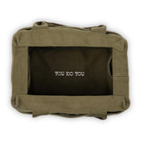 Soolla Studio Artist Bag Reinforced Bottom showing "You Do You" 