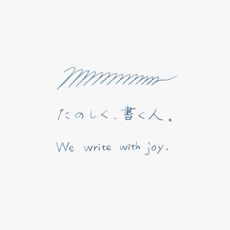 Kakimori Matte Aluminum Pen Writing Sample