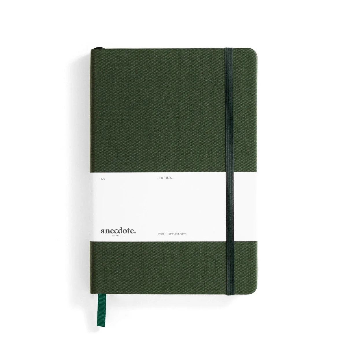 Anecdote Goods "The Journal" A5 Hardcover Notebook Evergreen Lined