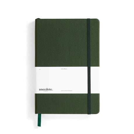 Anecdote Goods "The Journal" A5 Hardcover Notebook Evergreen Lined