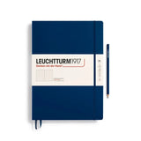 Leuchtturm 1917 A4 Master Hardcover Notebook navy dot
