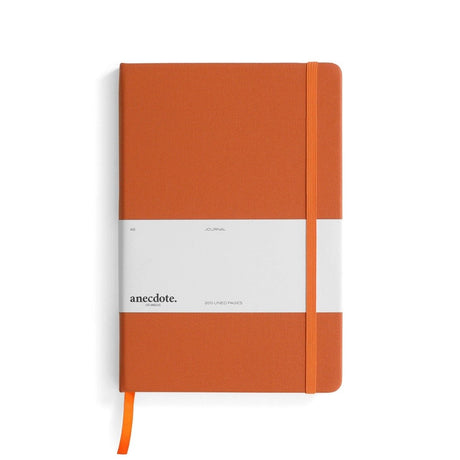 Anecdote Goods "The Journal" A5 Hardcover Notebook Nutmeg Lined