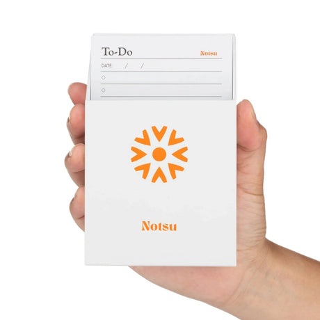 Notsu To-Do List Vertical Card Case with 50 Cards