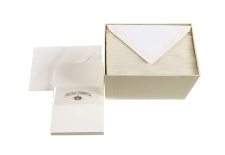 Original Crown Mill Laid Note Cards in Presentation Box