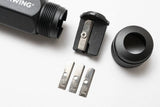 Blackwing One-Step Sharpener Replacement Blades with Sharpener open