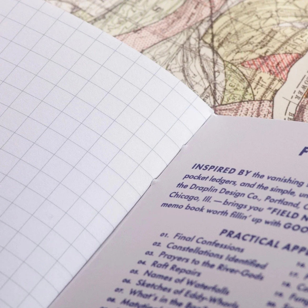 Field Notes Is a River Alive Three-Pack Grid Ruling