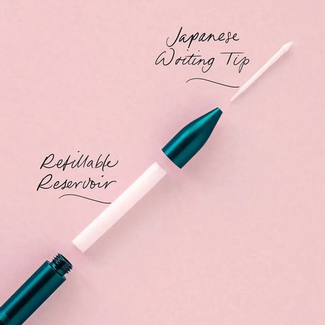 Tom's Studio Wren Replaceable Writing Tip Installed in Pen