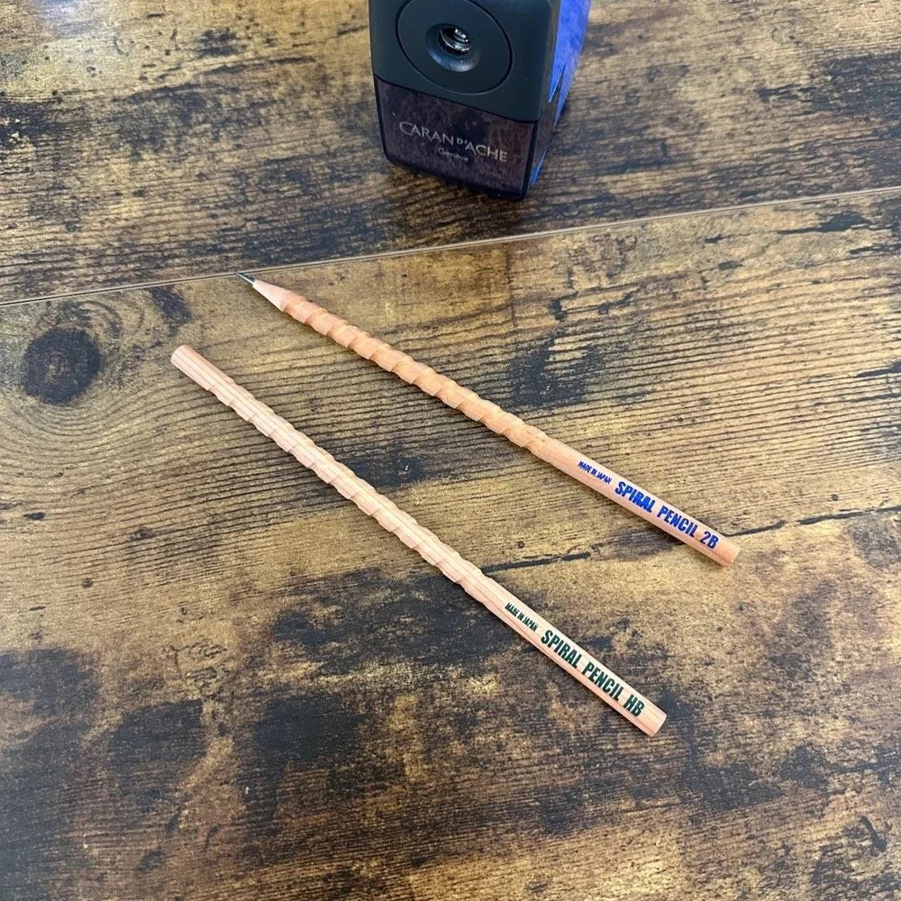 Begoody Spiral Pencils on Table