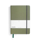 Anecdote Goods "The Journal" A5 Hardcover Notebook Olive Lined