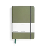 Anecdote Goods "The Journal" A5 Hardcover Notebook Olive Dot