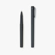 Kakimori Matte Black Aluminum Ballpoint Pen Uncapped