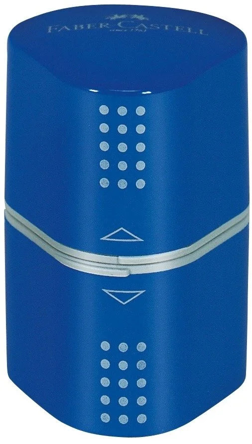 Faber-Castell Grip Trio Pencil Sharpener  Blue