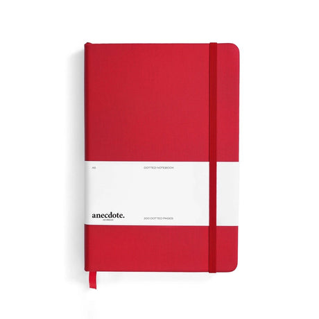 Anecdote Goods "The Journal" A5 Hardcover Notebook Red Dot